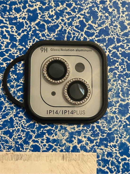 Apple Other - Apple iPhone 14/14 Plus Silver Rhinestone Camera Lens Covers